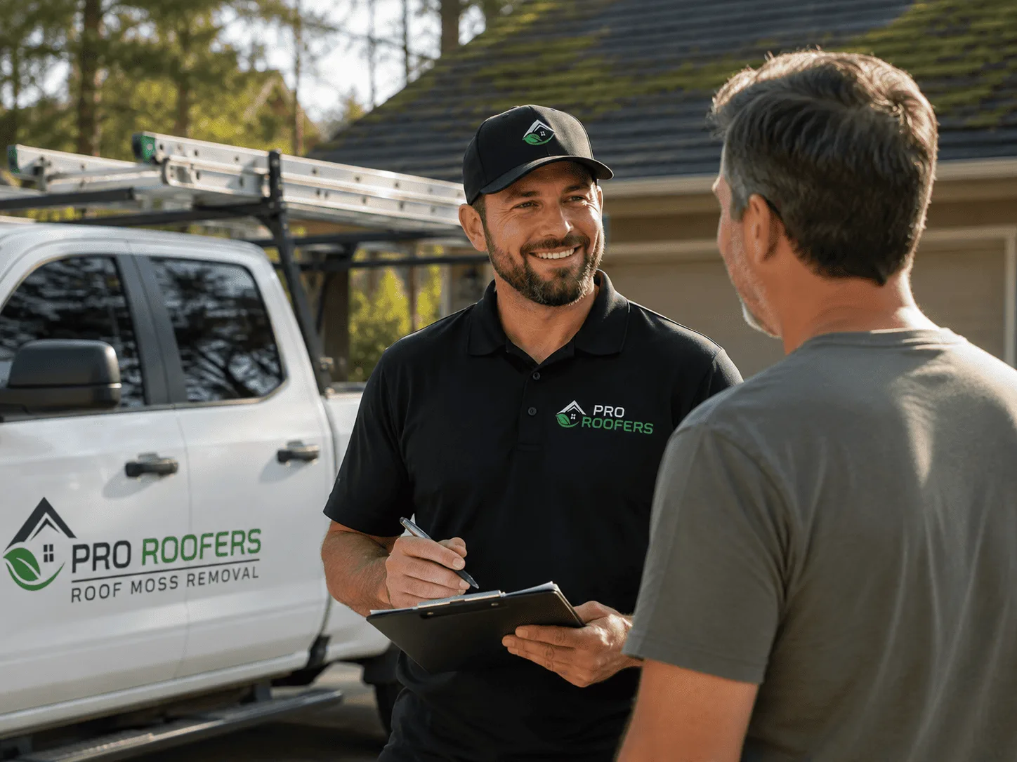 Roof Moss Removal Ludington, MI FAQs